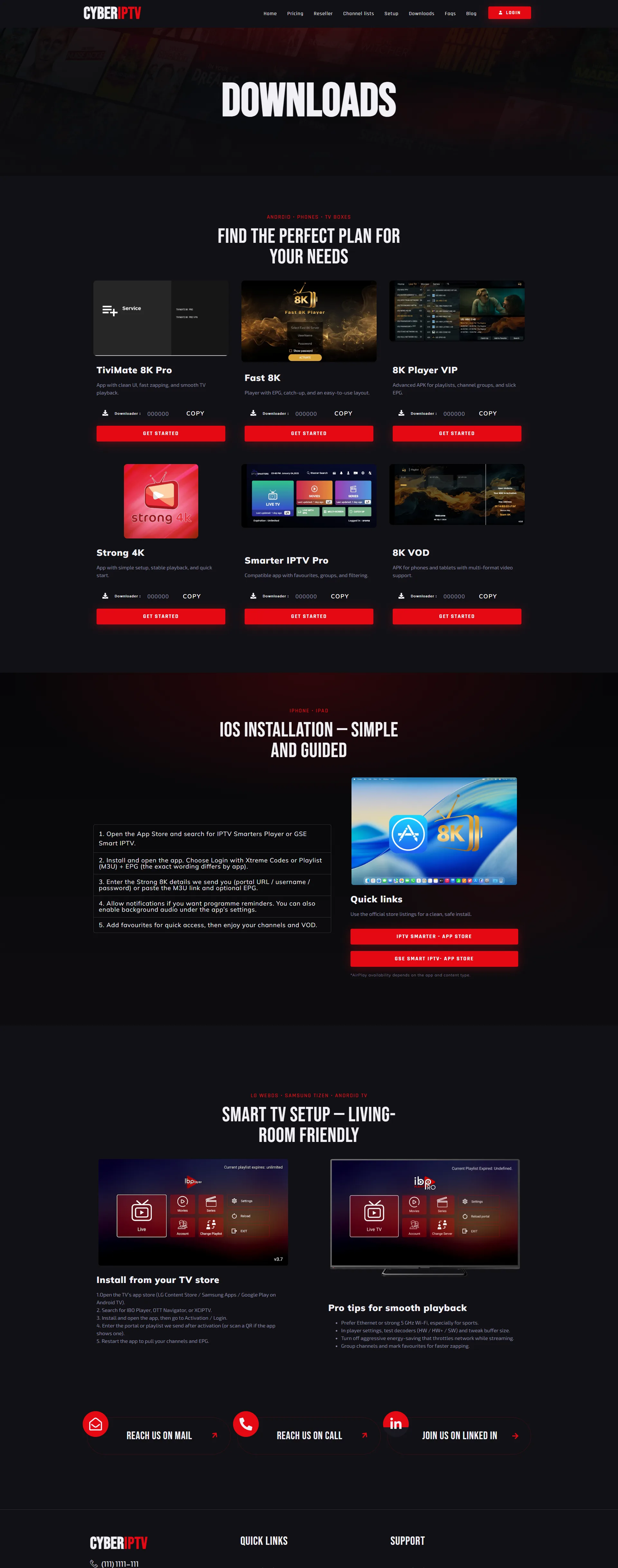 Download — ScarletFlix IPTV WordPress Theme
