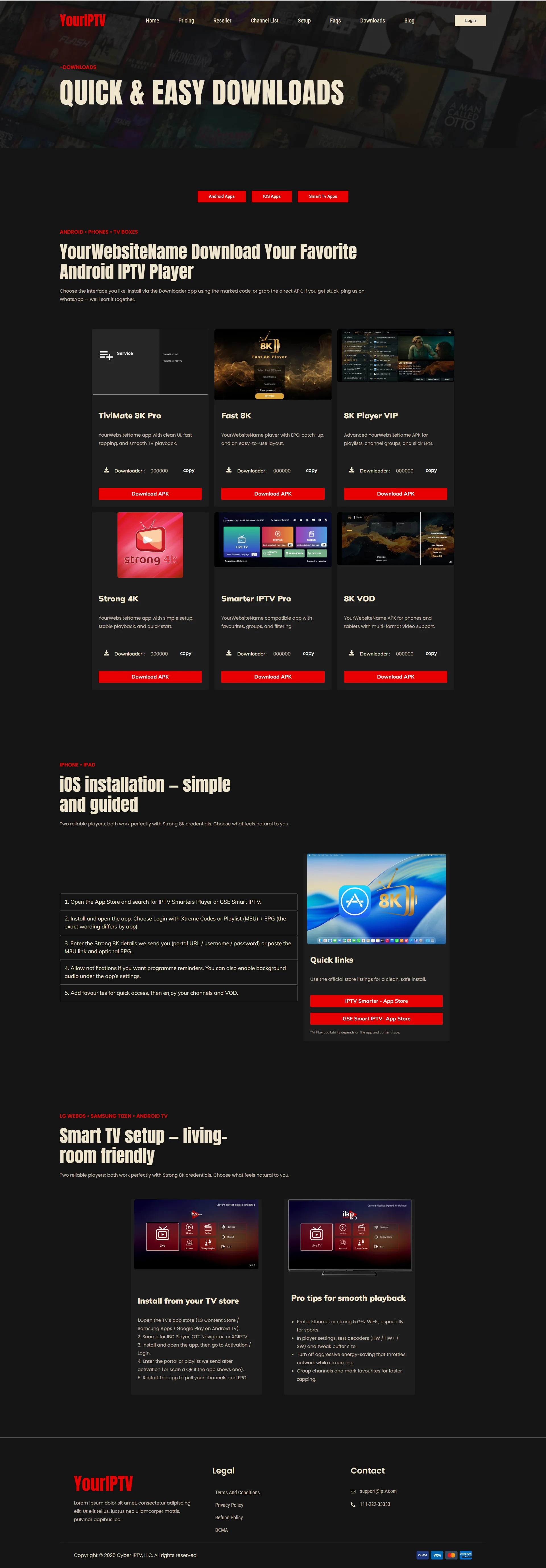 Download — EmberShade IPTV WordPress Theme