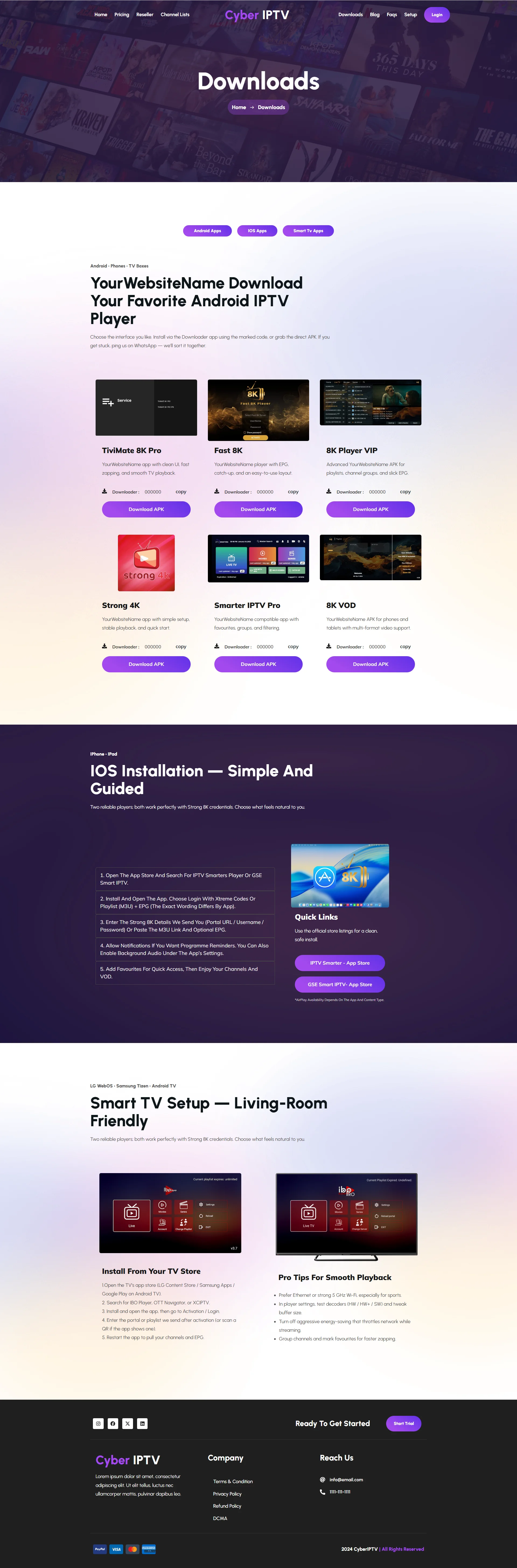 Download — FlixMaster IPTV WordPress Theme