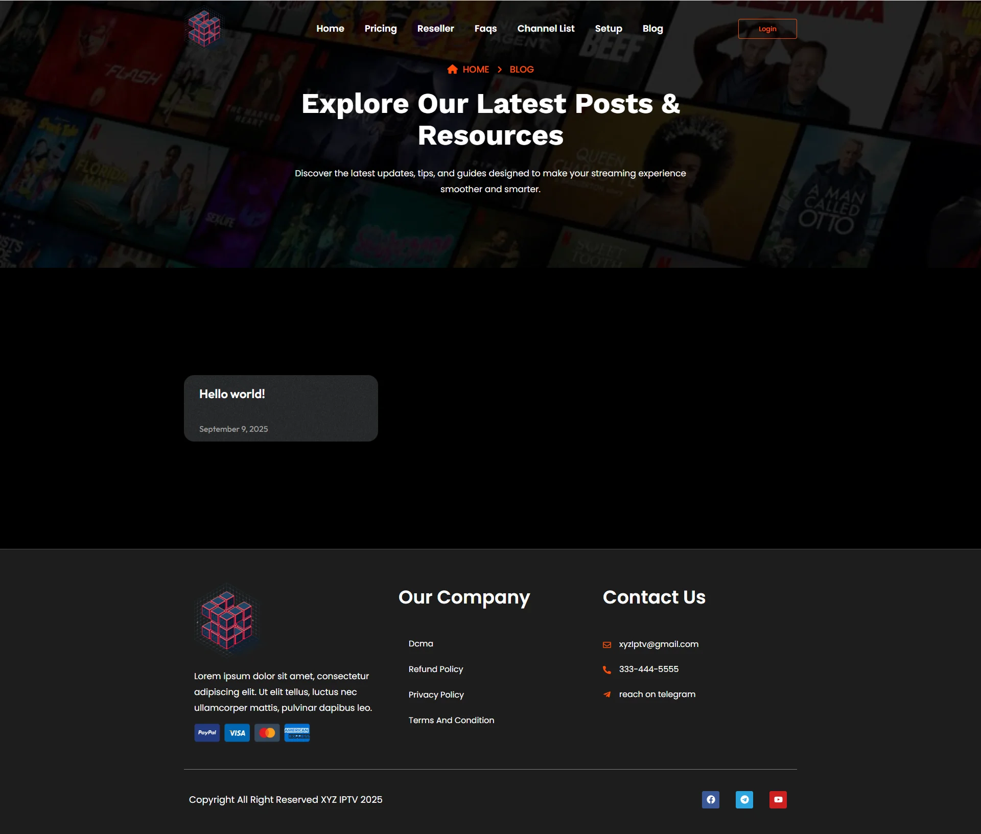Blog — FutureFlix IPTV WordPress Theme