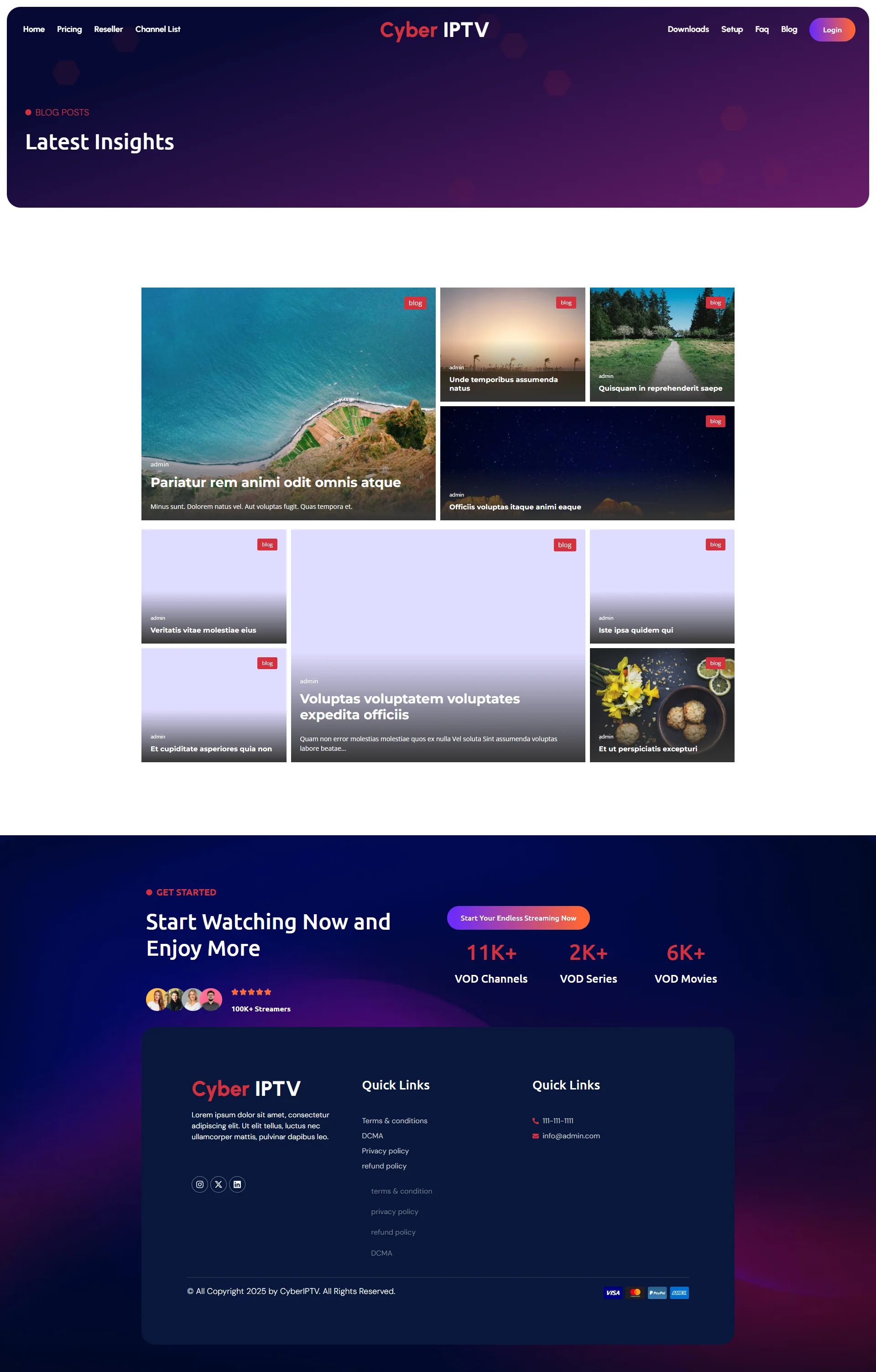 Blog — LavenderBox IPTV WordPress Theme
