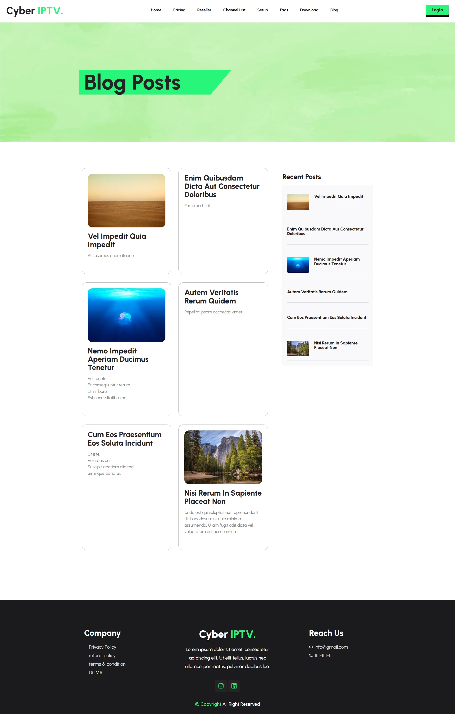 Blog — MatrixNeon IPTV WordPress Theme