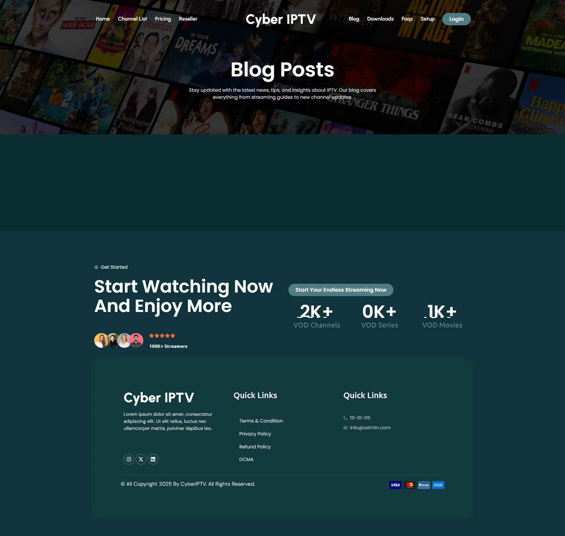 Blog — MidnightWave IPTV WordPress Theme