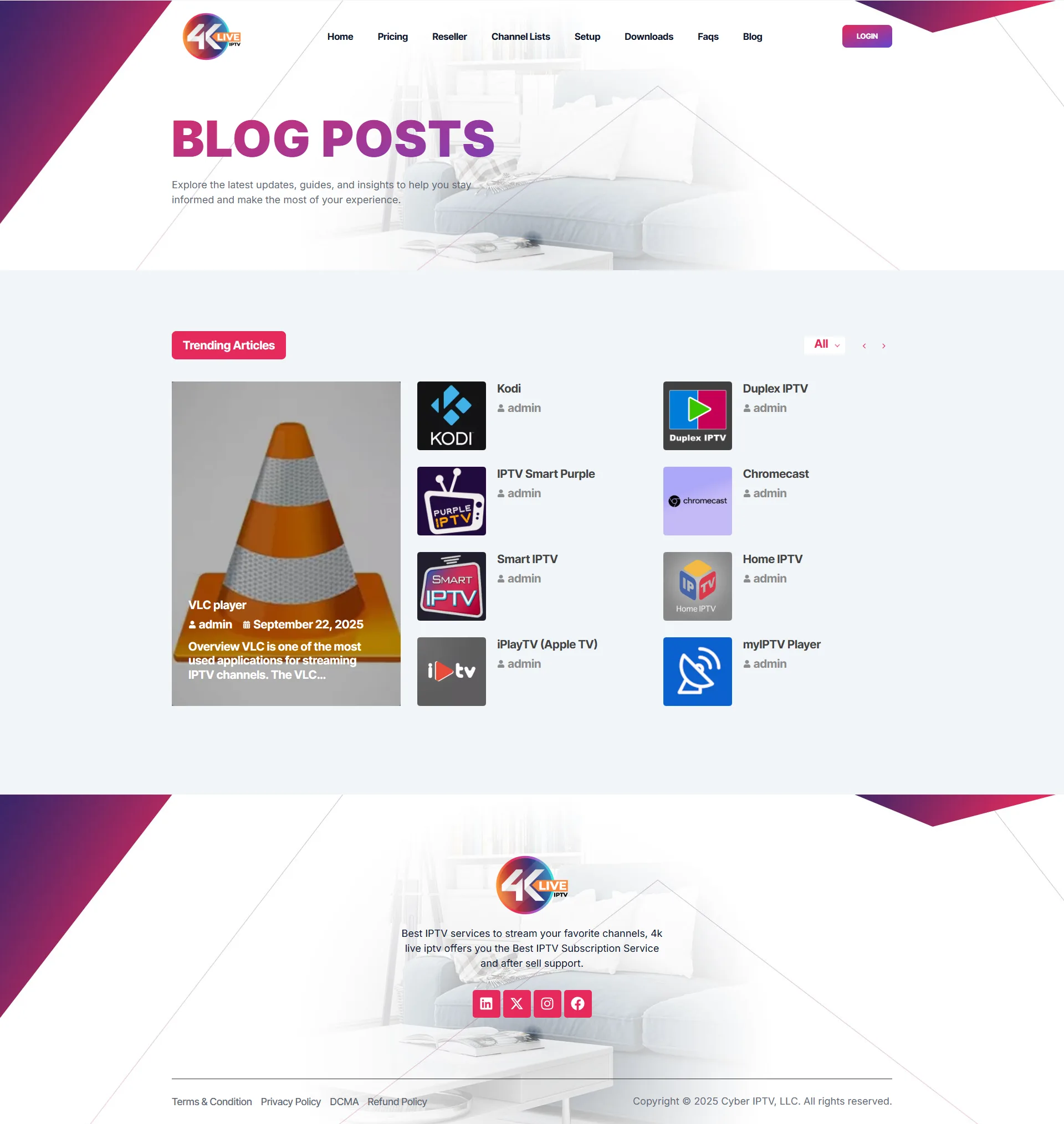 Blog — MagentaLive IPTV WordPress Theme