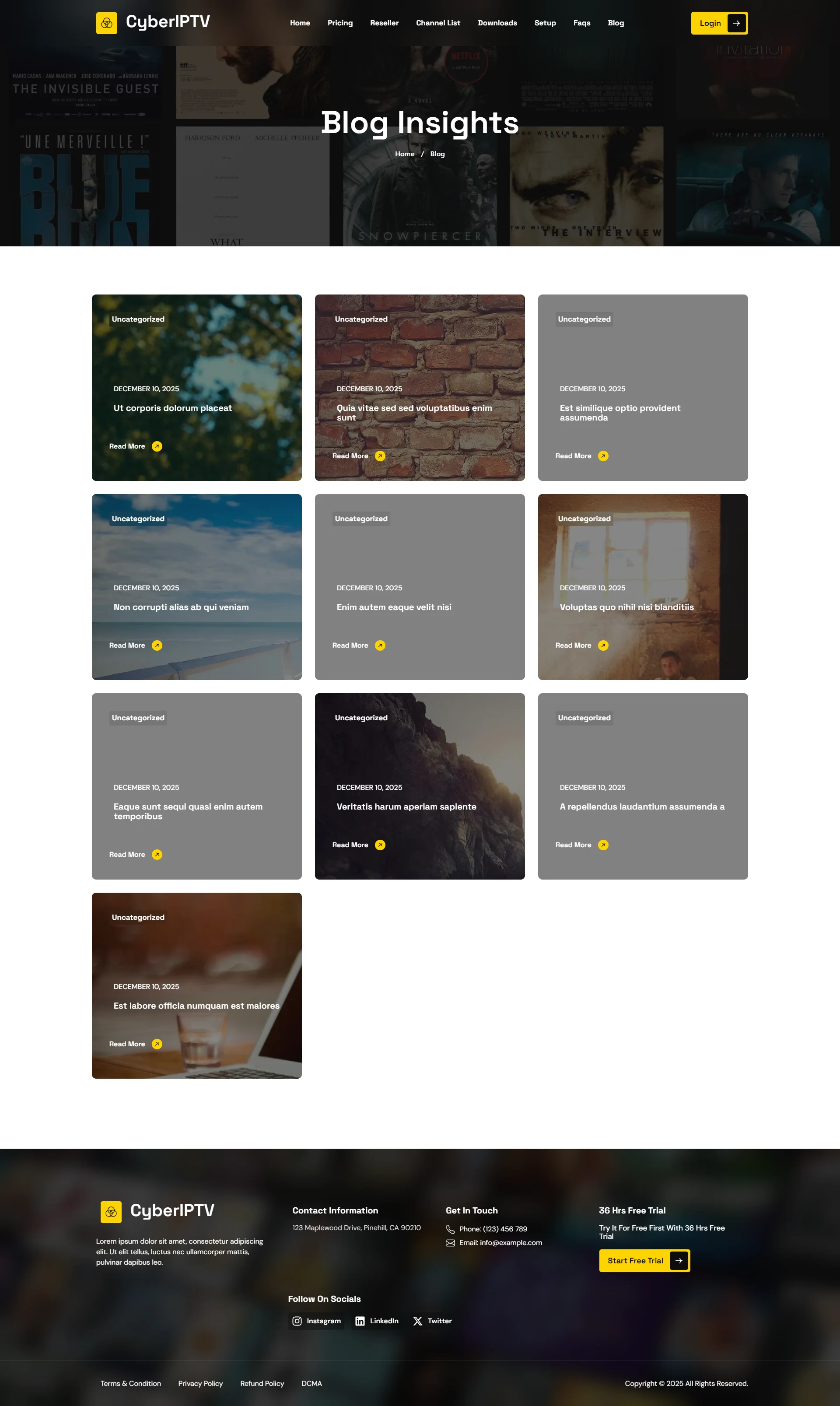 Blog — RapidFlix IPTV WordPress Theme
