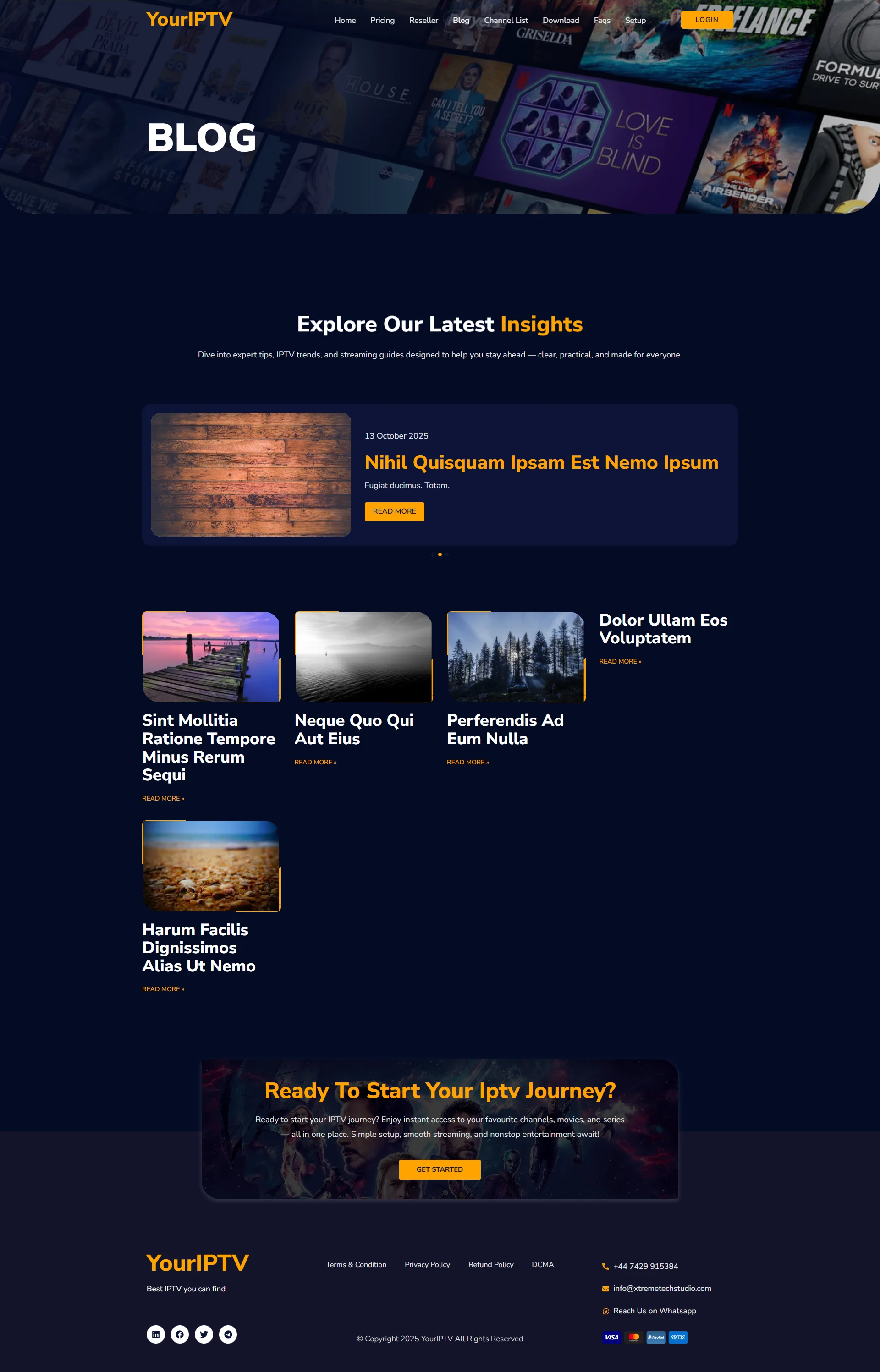 Blog — RoyalAurum IPTV WordPress Theme