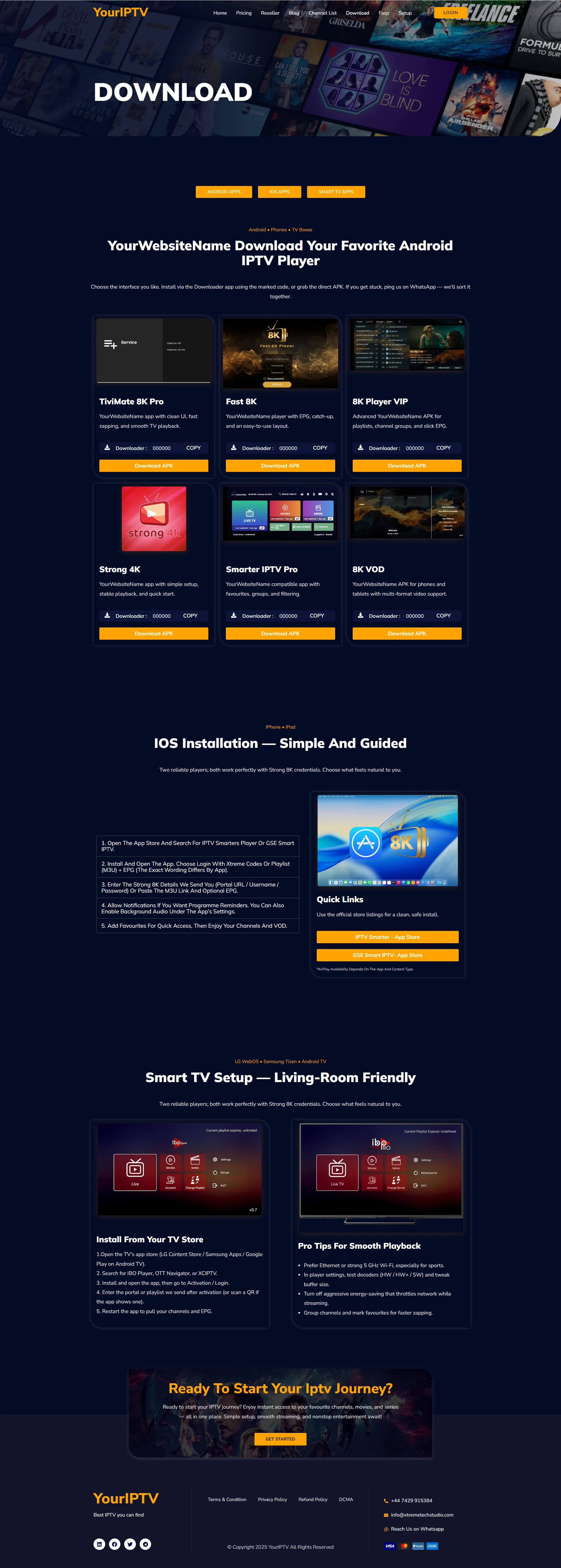 Download — RoyalAurum IPTV WordPress Theme