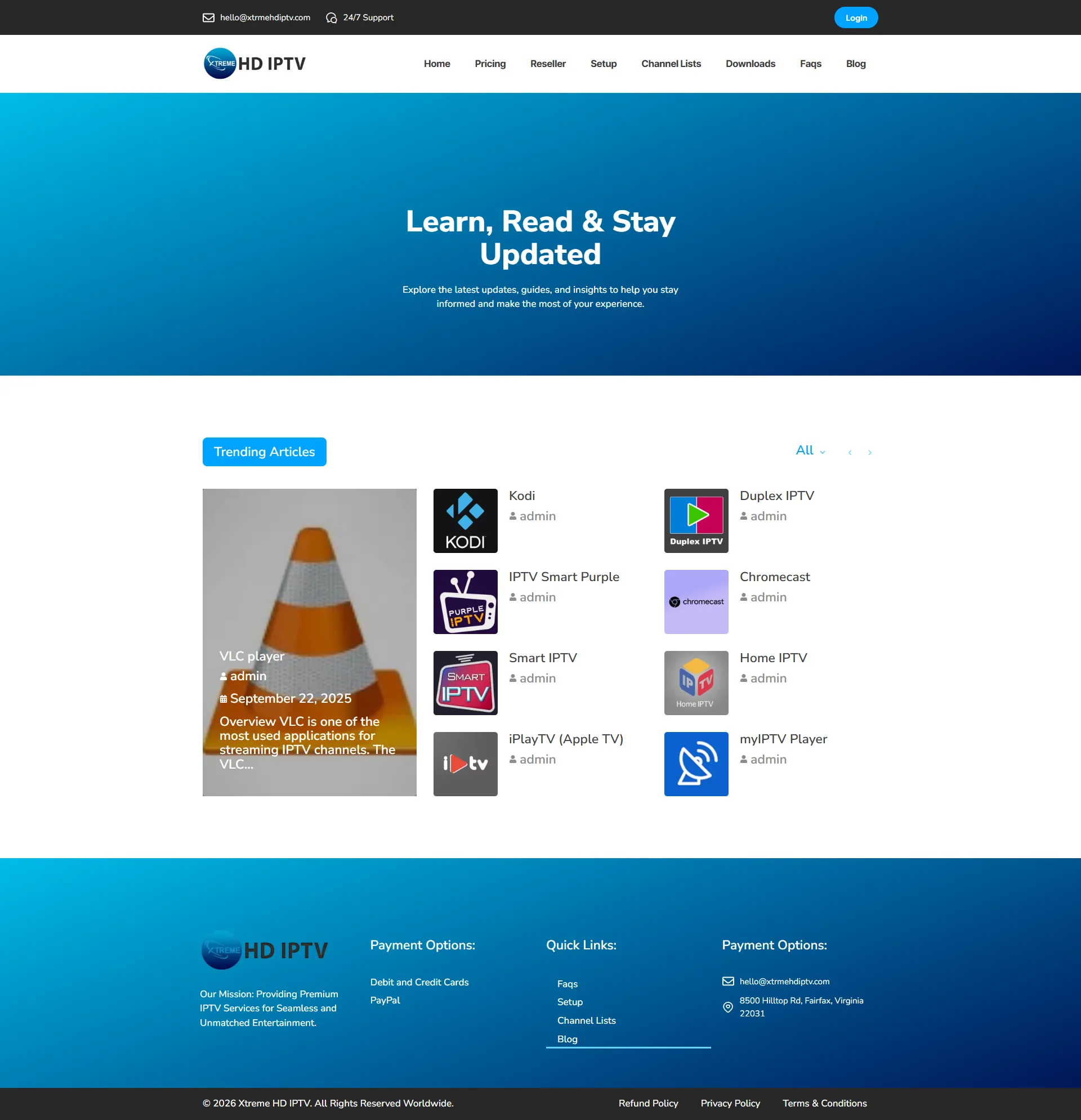 Blog — OceanHD IPTV WordPress Theme