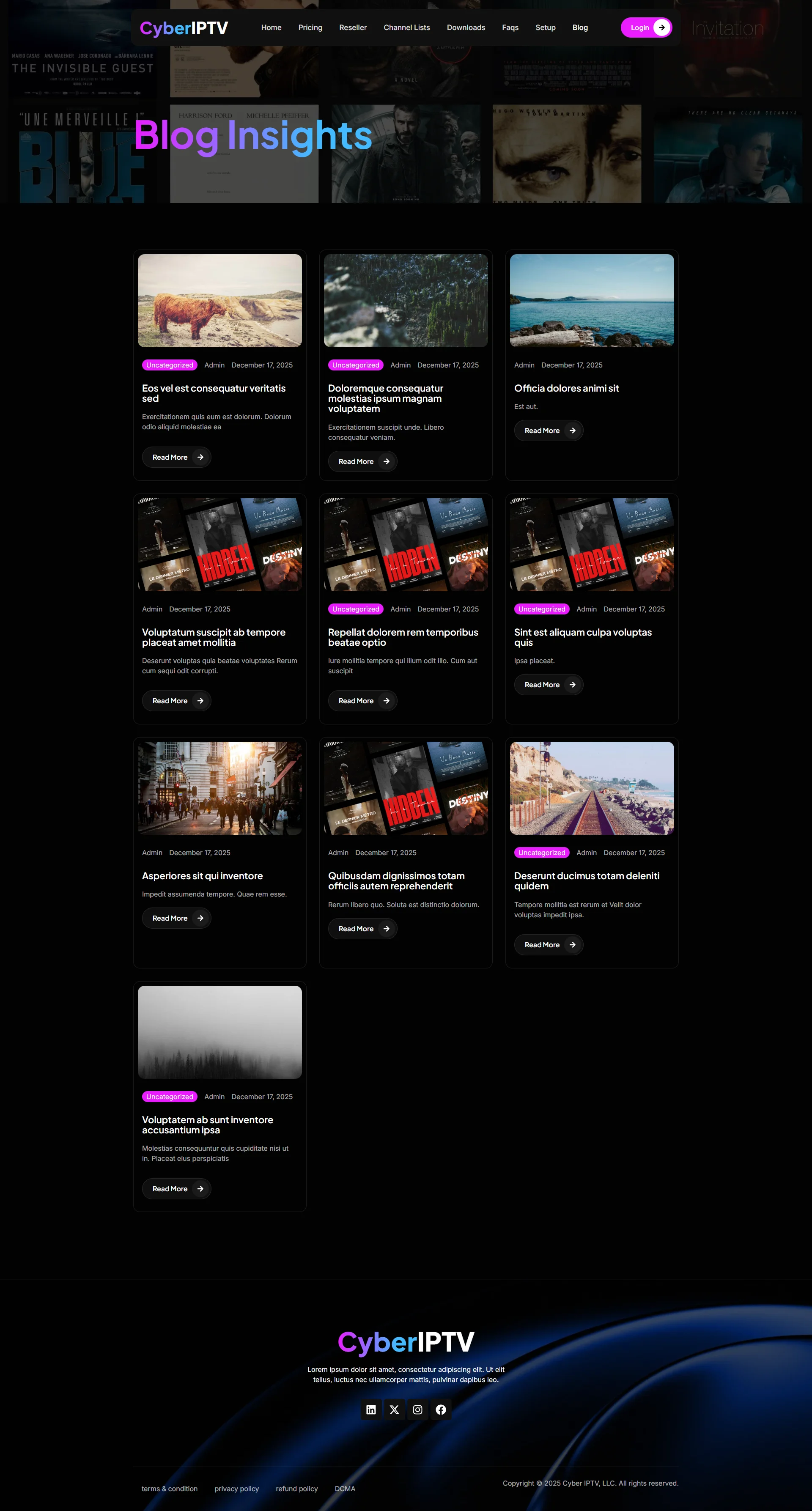 Blog — VioletBlend IPTV WordPress Theme